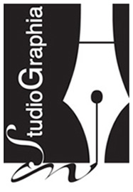 studiographia logo design by Cathryn Lovely